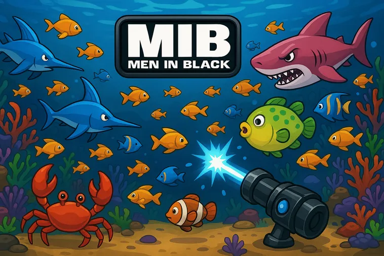 Hướng Dẫn Cách Chơi Bắn Cá Men In Black Tại BK8